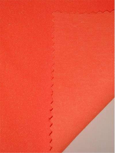 XX-FSSY/YULG  T/C 85/15 hi-vis poly cotton interweave fabric 300D*10T/C  285GSM 側面照